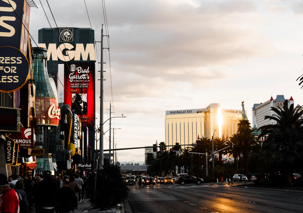 An image of the MGM Resort in Las Vegas. 